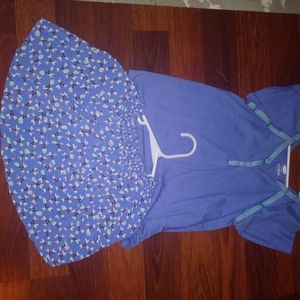 2 piece shirt and skirt